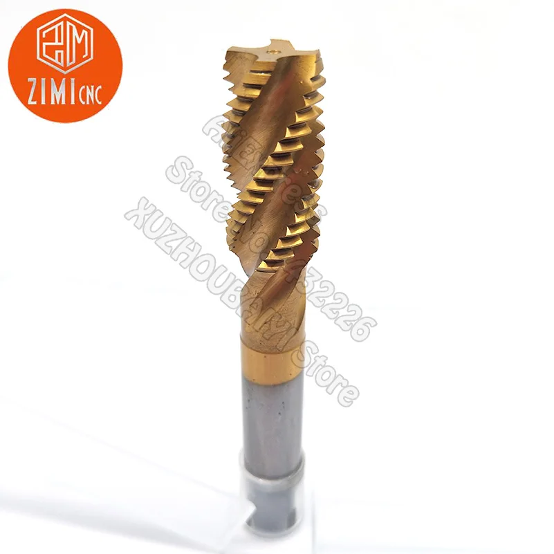 

Tap Drill Thread Tapping M16*2 Titanium-plated Spiral Tap Processing Stainless Steel 1.5mm Threading Tool HSS Thread Tap Screw