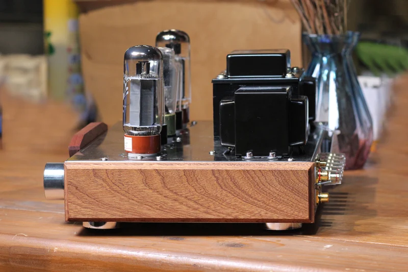 Himing Mona Rivlas EL34 Tube Amplifier HIFI EXQUIS Rivals Wood Version Integrated Single-Ended Handmade Amp MN34W