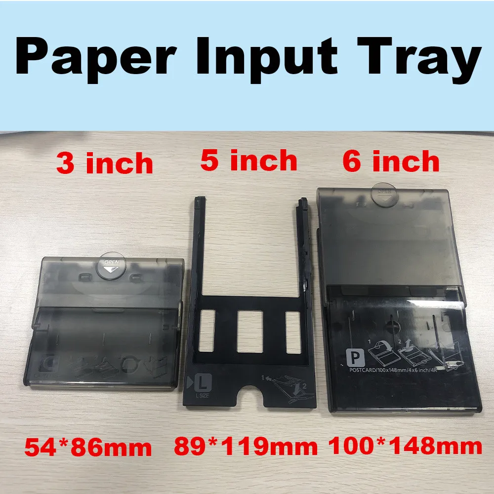 6 Inch 5 inch 3 inch Paper Input Tray Assembly Paper Pickup TRAY POSTCARD For Canon Selphy CP1300 CP1200 CP1000 CP910 CP900