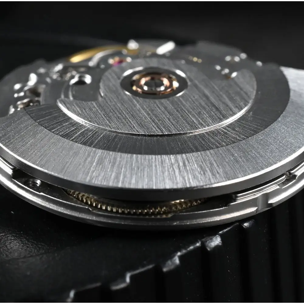 Watch Automatic Mechanical Movement PT5000 3H Self-Wind Movt Replace Accessories White Date Window High Accuracy 28800 VPH Clone