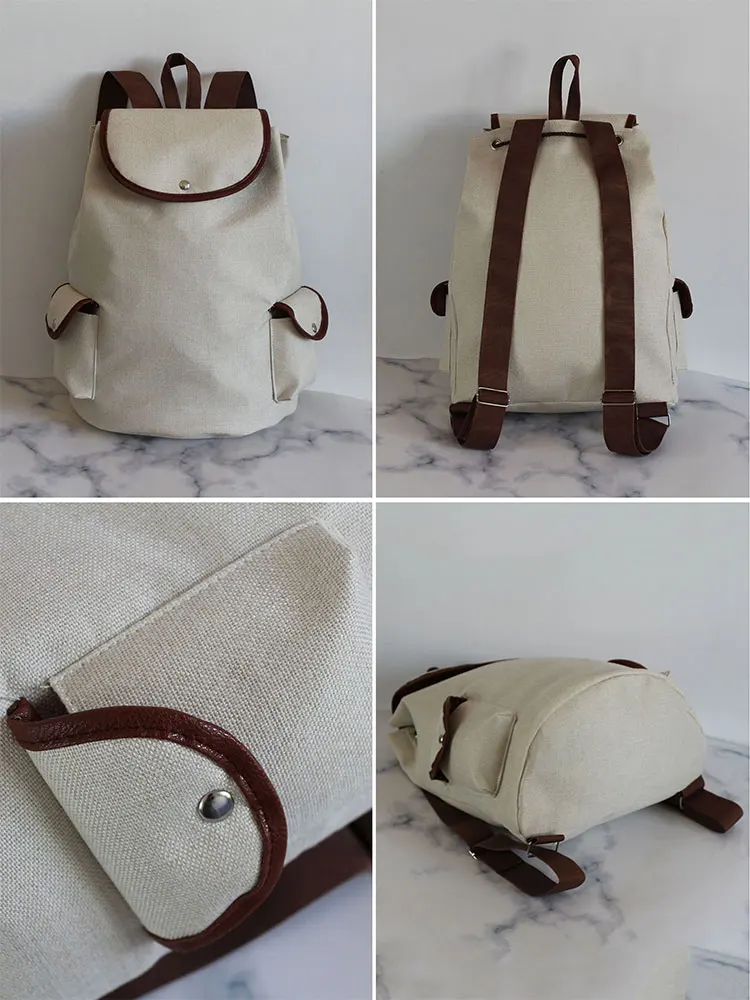 Pássaro da selva impresso bolsa paisagem casual drawstring mochila grande capacidade saco de escola portátil saco de livro eco senhoras mochila