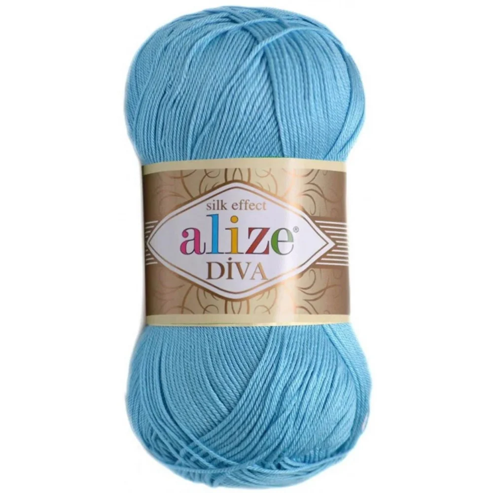 Alize Diva przędza do robótek ręcznych piłka % 100 mikrofibra akrylowa nić 1 paczka x 5 kulek 100 Gram 350 metr DIY szydełka tkanina do szycia