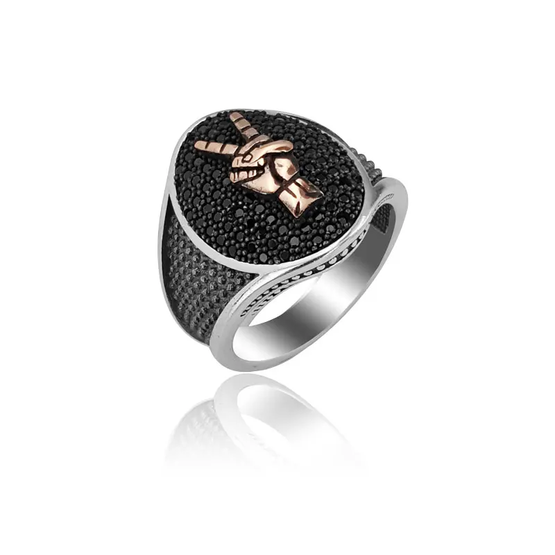 925 Silver Casual Ring for Young Men Ertugrul Ring