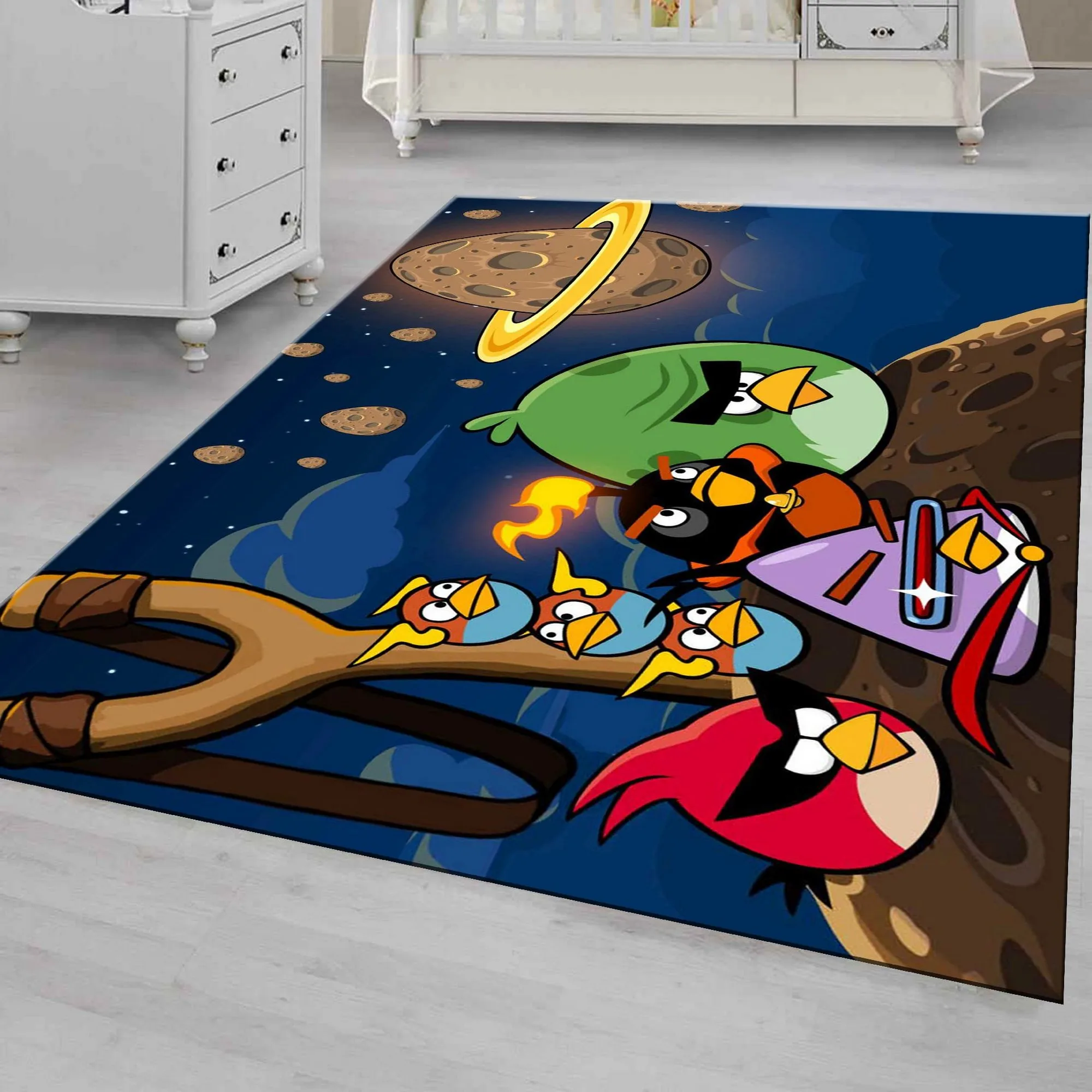 Angrybirds Rug, Angrybirds Carpet, Angrybirds Room, Angrybirds Room Decor, Accessories, Tapis, Carpet For Living Room, Tappeto