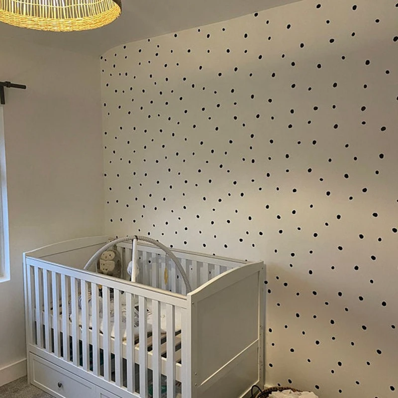 150 Pcs Cute Irregular Dot Shapes Wall Sticker Baby Nursery Kids Room Wall DIY Decoration Funny Dot Pattern Vinyl Decal Decor