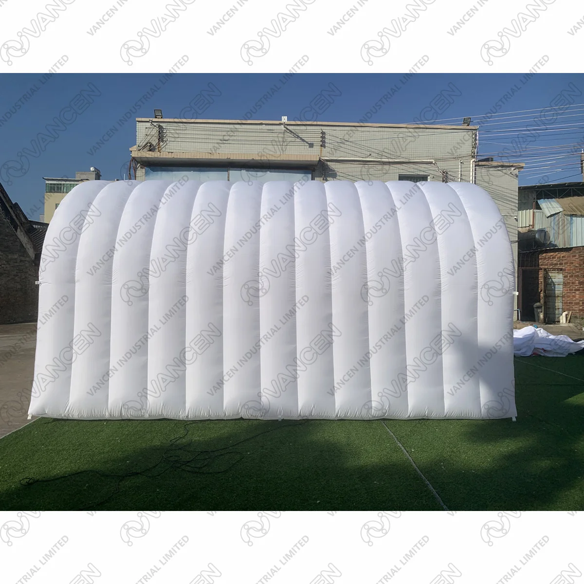 Fast Delivery Outdoor Promotional Match White Inflatable Tunnel Tent Inflatable Sport Tunnel For Sport Games Event Entrance