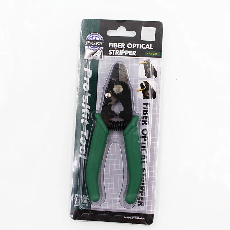 8PK-326 clamp Fiber stripping pliers 8PK-326 Tri-Hole Fiber Optic Stripper 8PK-326 FTTH FIber Wire stripper 1pcs