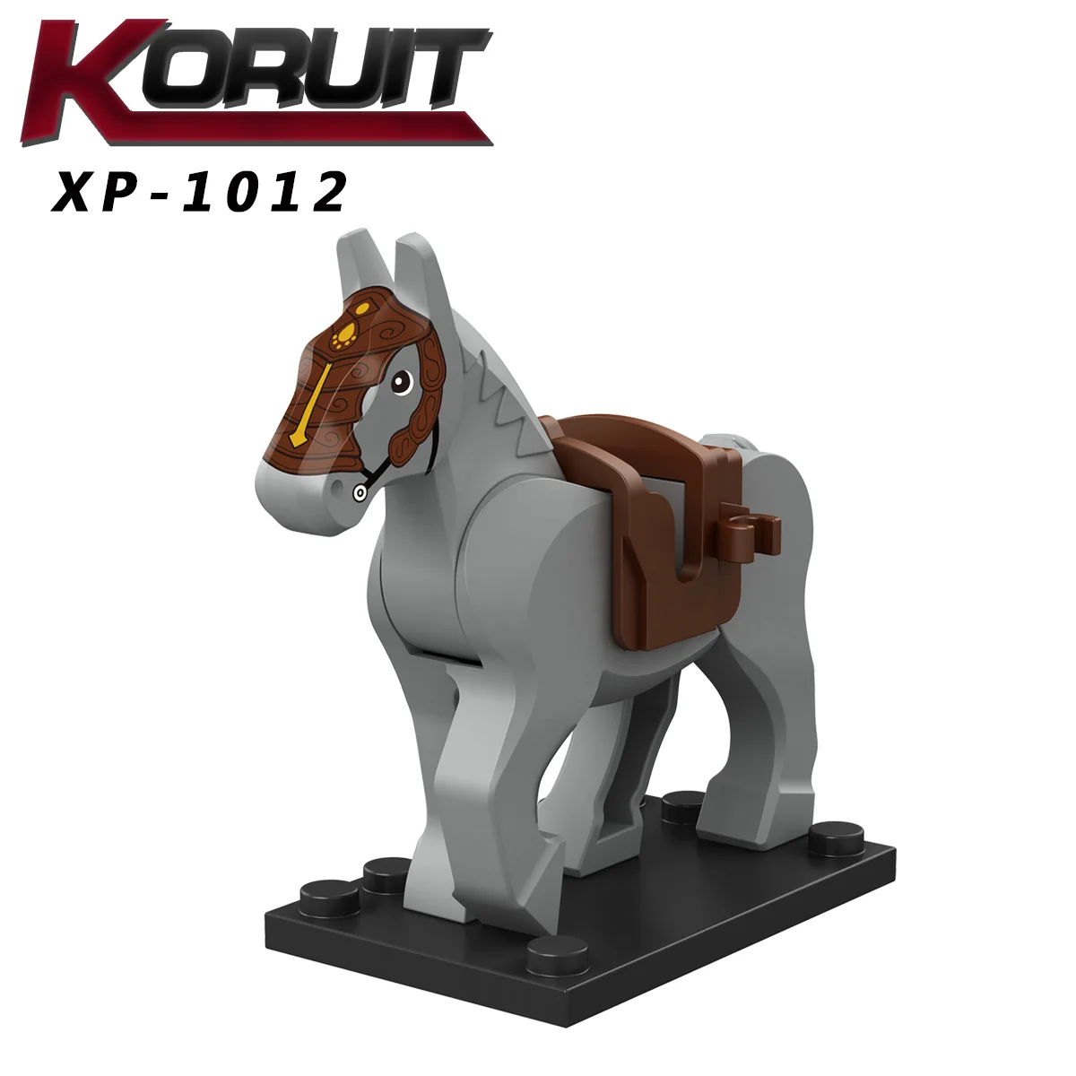 Plastic  Mini Blocks Action Figures  Roman Knight  military  Horses Saddles  Mahler Toy   Children\'s Toys XP1011-1016 XP1007-10