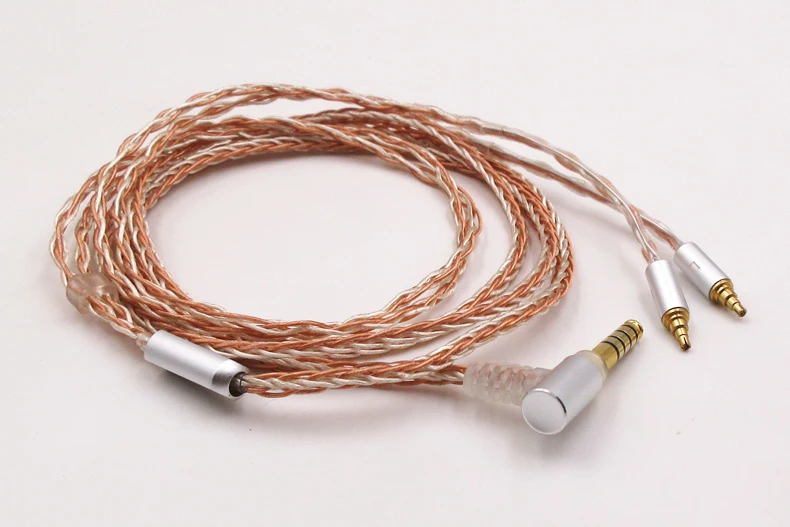 2.5 مللي متر/3.5 مللي متر/4.4 مللي متر 8-core جديلة OCC الصوت المتوازن كابل ل Sennheiser IE 40 برو IE40PRO سماعة