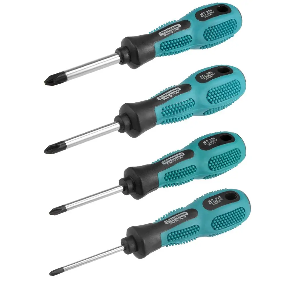 uxcell 4pcs 3mm 4mm 5mm 6mm Tri-wing Y Tip Screwdriver Set Magnetic Anti-Skid Screwdriver 2