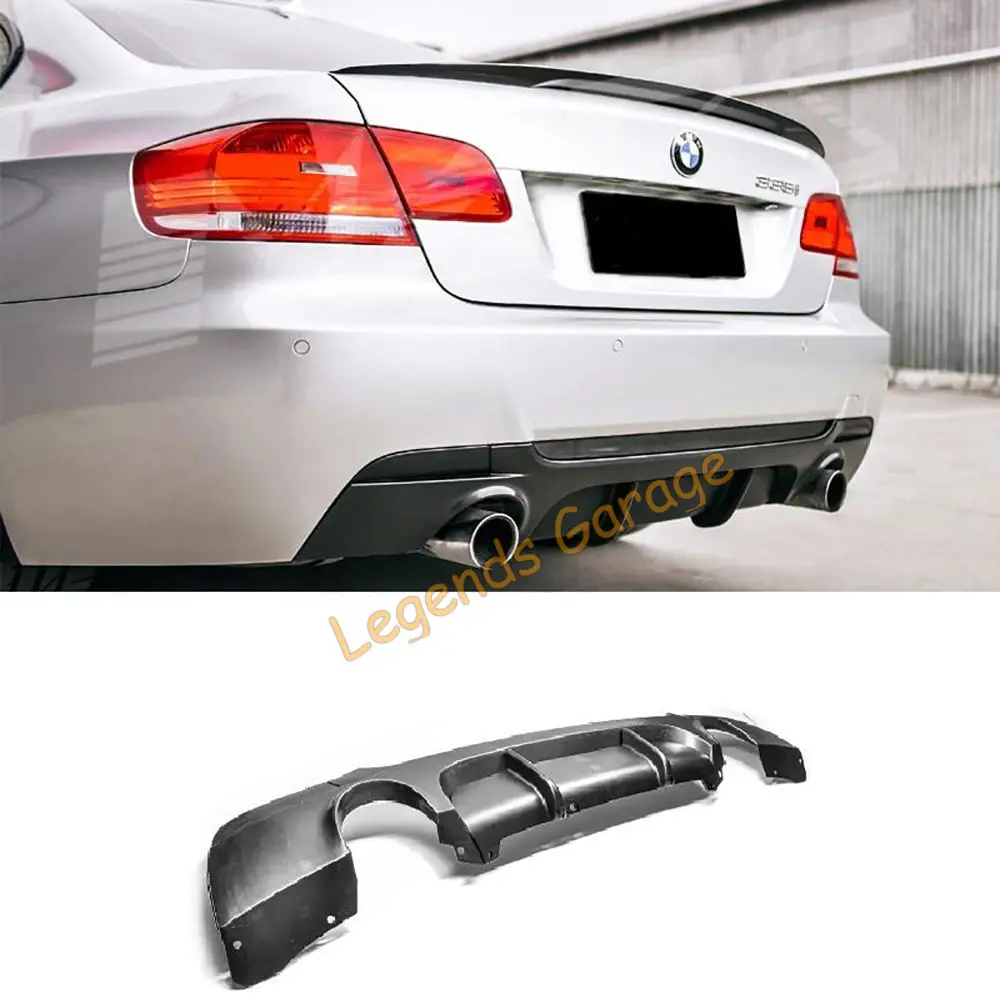 

E92 E93 335 335i Performance Diffuser Skirt For Rear BMW M Sport Bumper Tail Performance Style