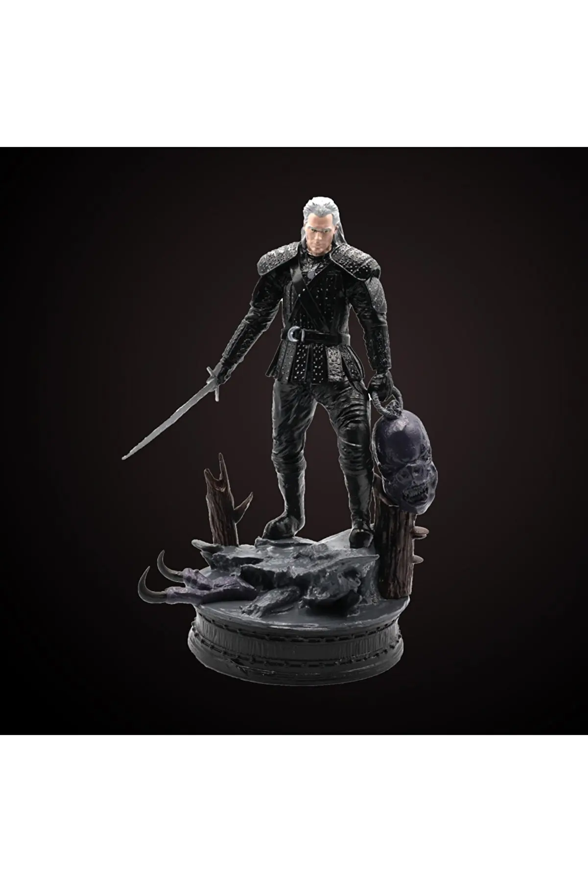 Hunt Geralt Action Figure Witcher-ed Model Toys Model Toys Gift Doll 19cm 3 Wild Wolf Hunt Geralt Action Figure Wild