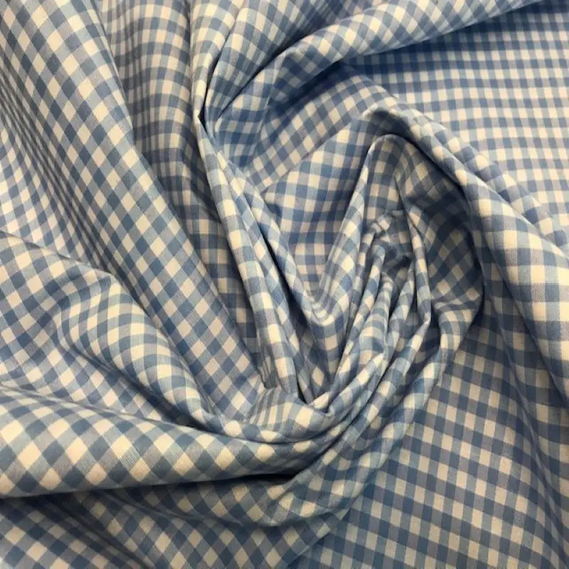 Cotton fabrics, vichy fabrics, plaid fabrics cotton/polyester 0'50 centimeters, fabrics by meter, PERTEX textile