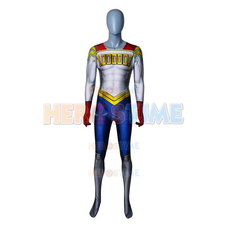 Lemillion Cosplay Costume Halloween Comics My Hero Academia Mirio Togata Suit Spandex Zentai Bodysuit Custom Made