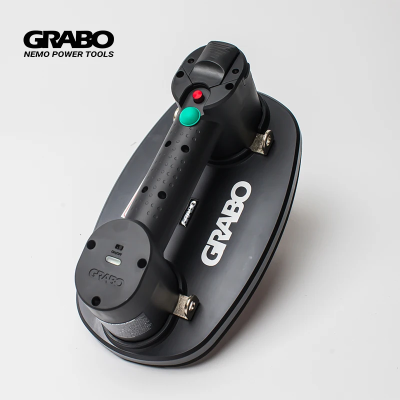 

Grabo Battery Powered Lifter for Stone Glass Lumber Marble Paver Slab Metal Granite Carrier Electric Grabber Sucker Plate