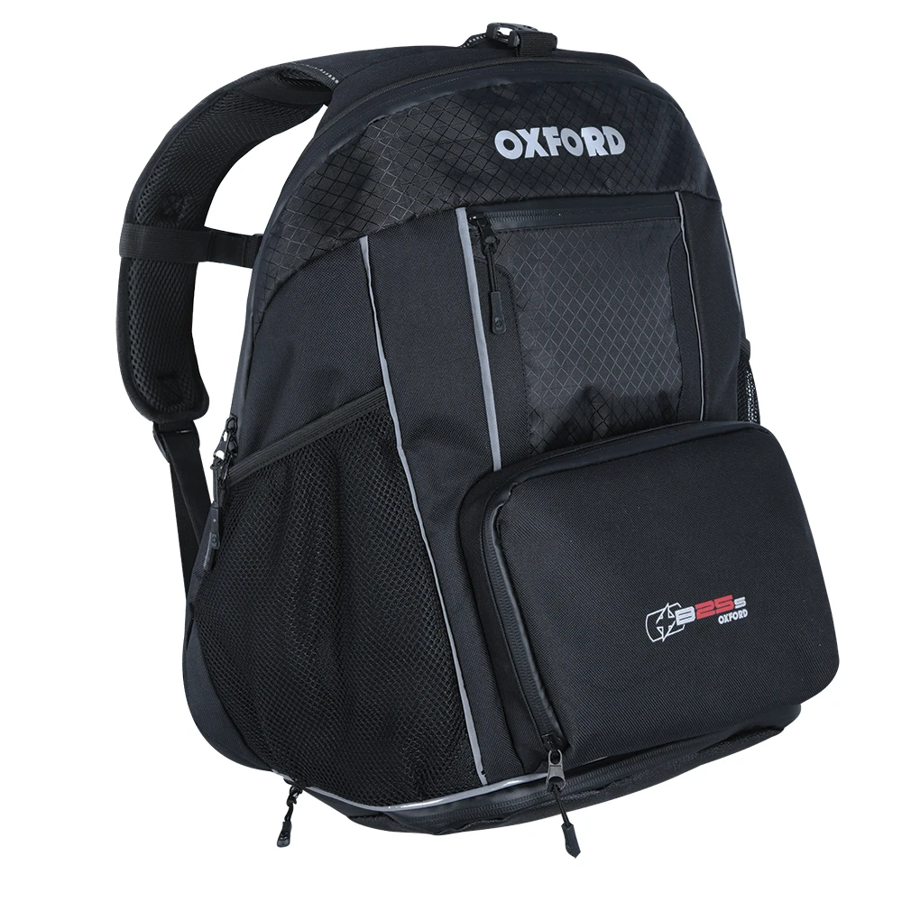 Oxford OL859 - XB25S motorcycle backpack, motorcycle, black motorcycle Portacasco with cover, Motor