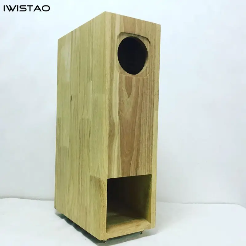 IWISTAO Customized Labyrinth Back Loaded Plus Bass Reflex Hybrid Speaker Enclosure FOSTEX Official Drawing Full Range FE126En