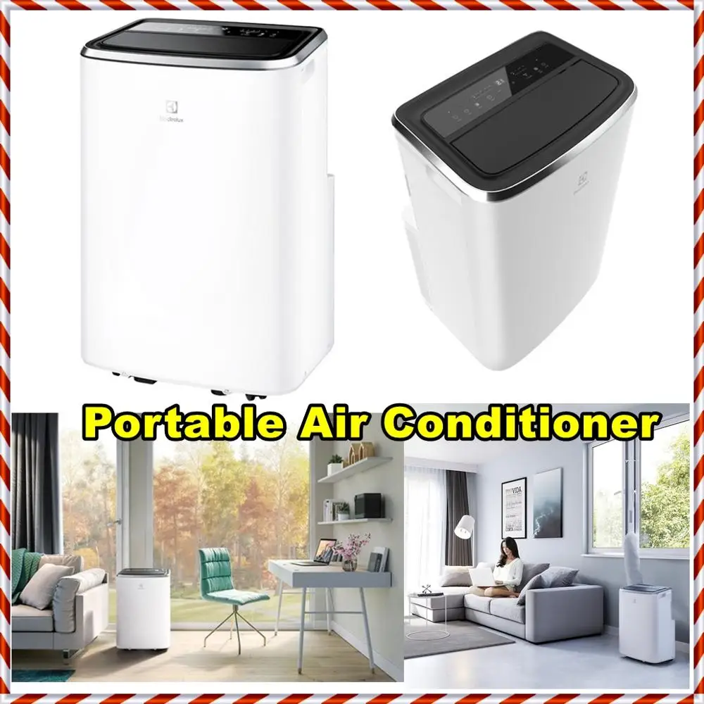 Portable air conditioner 12000 btu for room / office Electrolux EXP34U338HW Airlock kit inclued