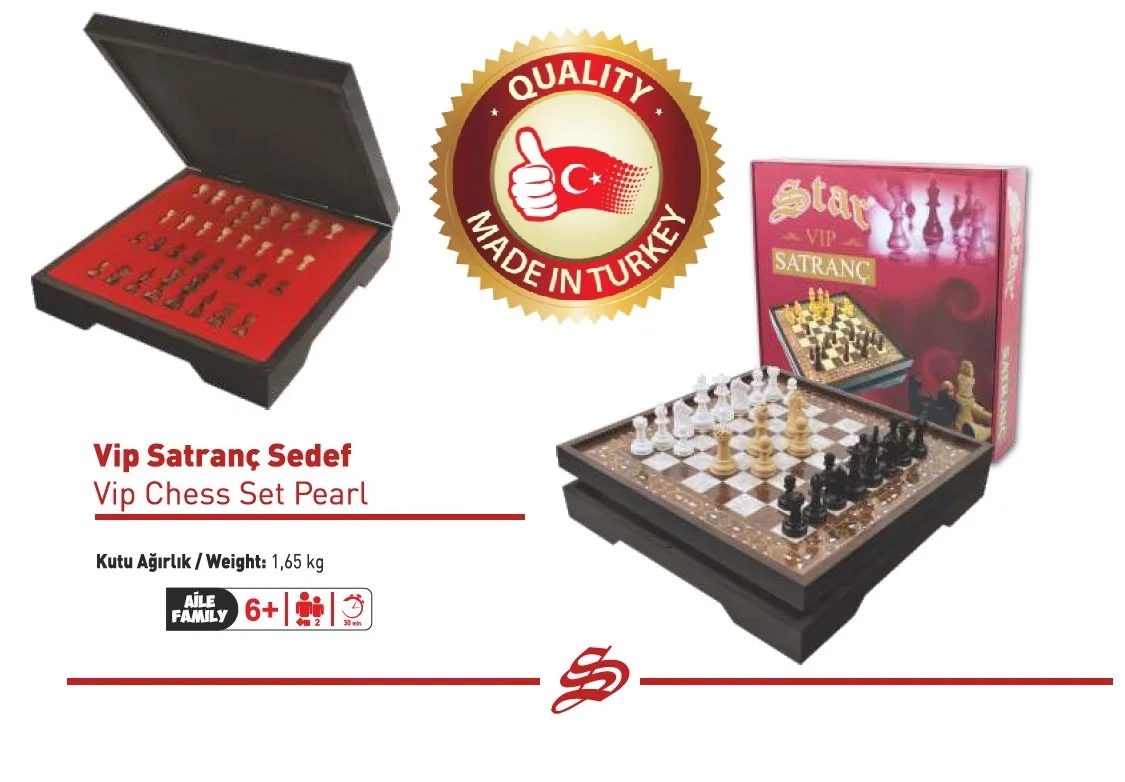 Chess Set Large 30x30x7 CM Top Quality Orient Pearl Wooden Box Folding Game Board Interior Storage Wood Checkers Gift Ajedrez