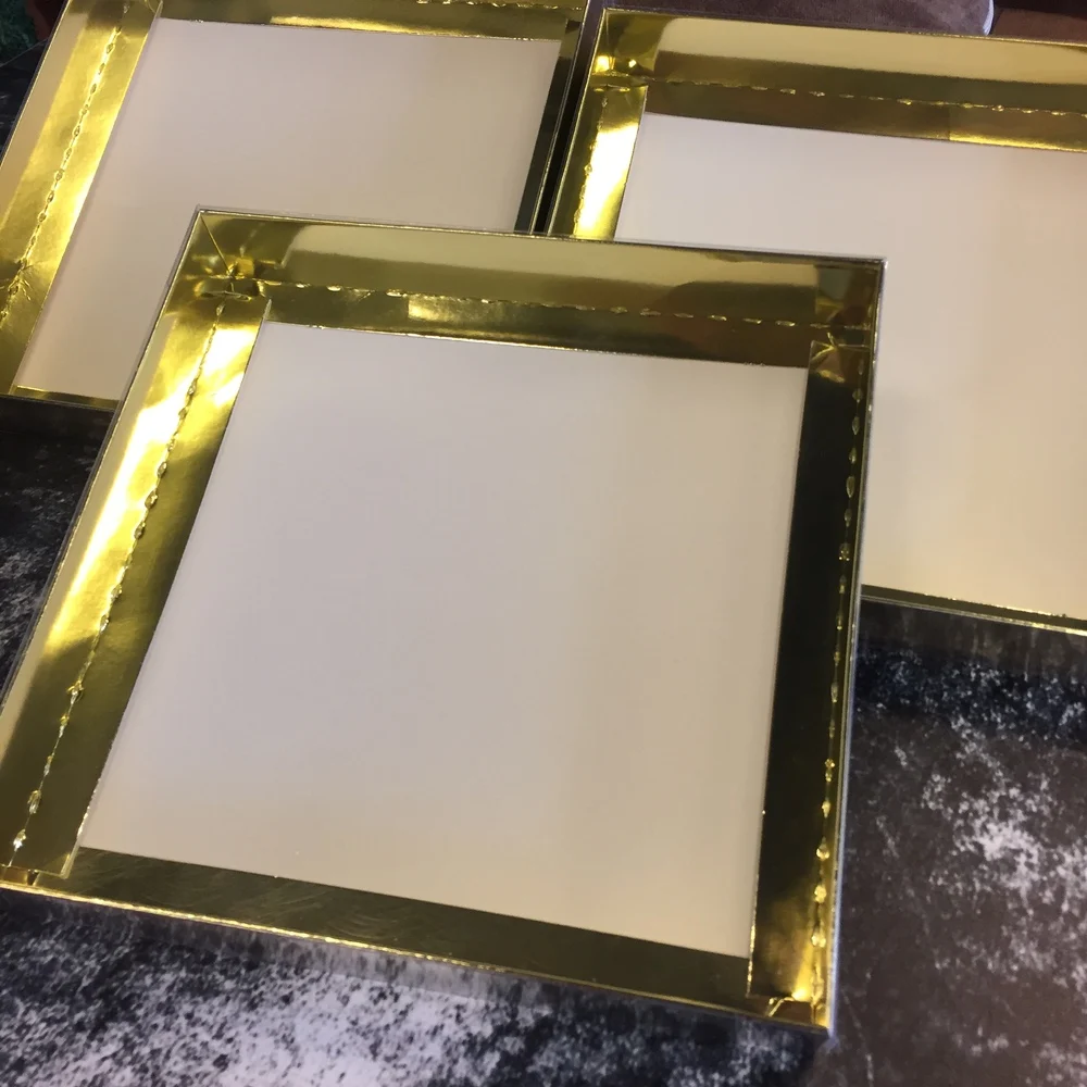 Witte Taart Geschenkdoos Kartonnen Verpakking Venster Transparant Deksel Cookie Boite a Gateaux Snoep Kerst Bruiloftsgasten Gunstdozen