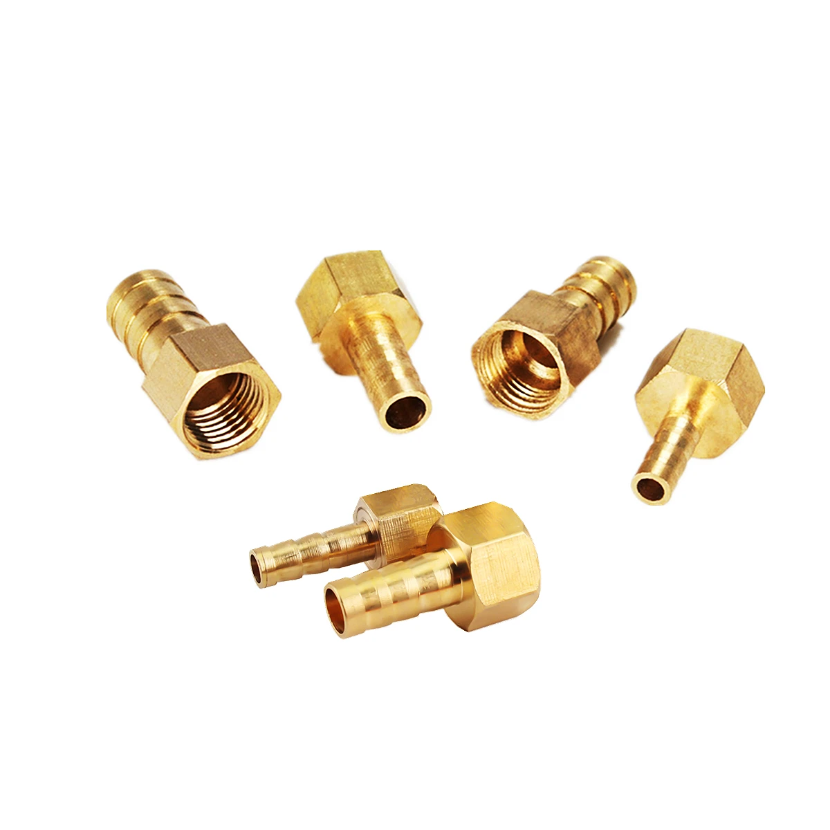 Pagoda Brass Hose Fitting 6/8/10/12/14mm Barb Tail 1/8\