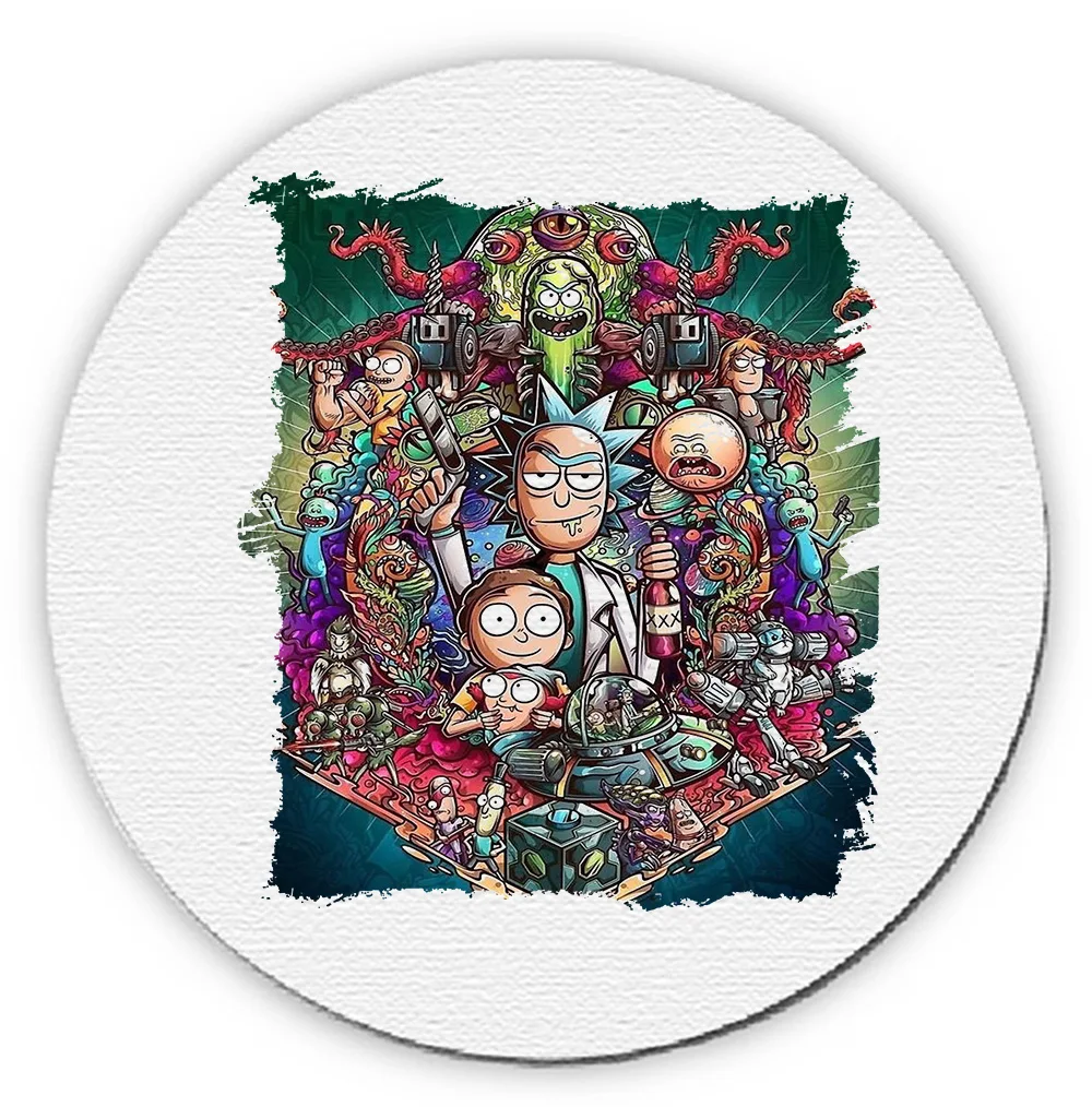 RUNDE ZEICHEN ALIEN CARTOONS mousepad raton