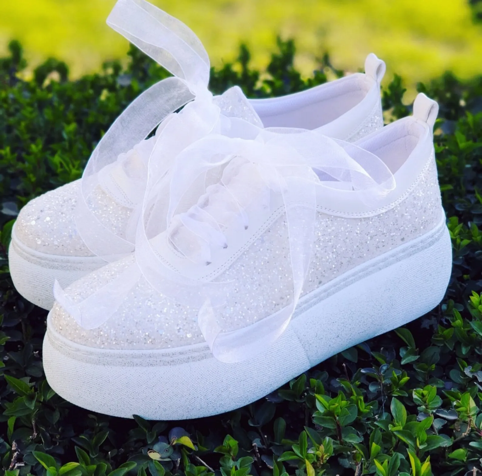 Comfortable Bridal Shoes Glitter White Stilo wedding  shoes  bride sport wedding white shoes bride glitter comfortable shoes