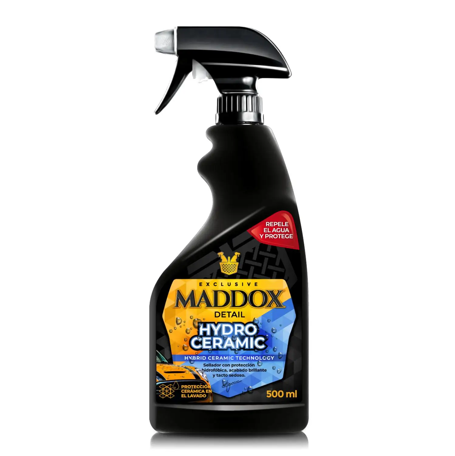 Maddox Detail - Hydro Ceramic-car Ceramic treatment for painting with hydrophobic effect. Ceramic Protector. Seals, protects and brightening the car paint. 500ml.