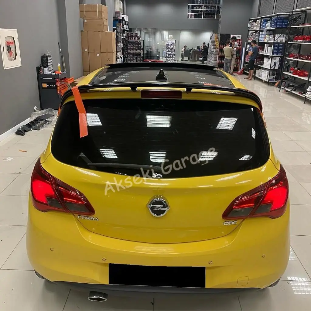 For OPEL CORSA E 2014-2020 Models Spoiler-Auto Car Accessories Styling Wings Diffuser Bumper Flaps Ornament Quality Express