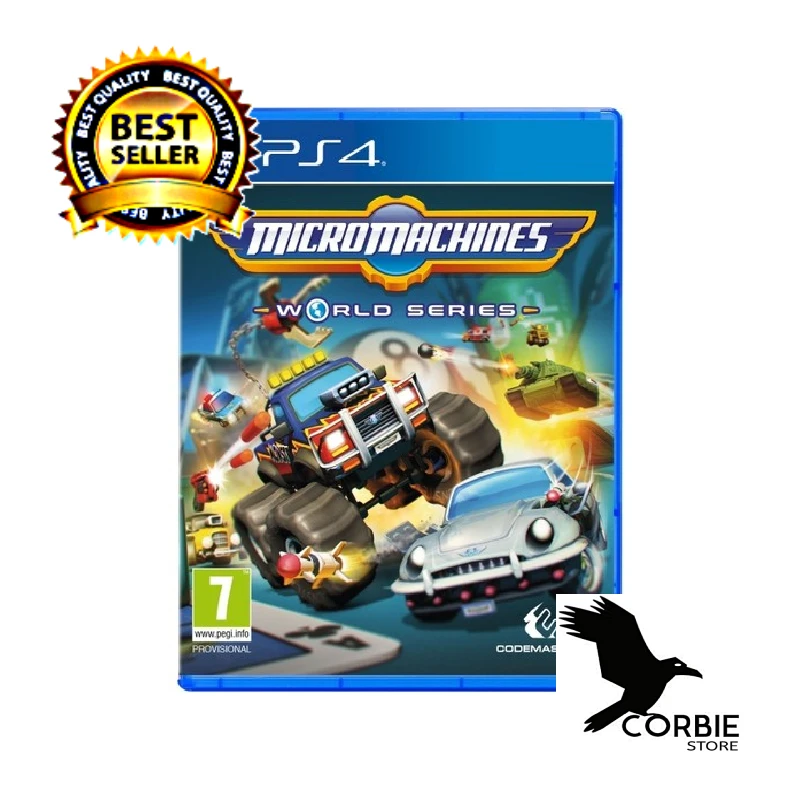 

Micro Machines World Series Ps4 Game Original Playstatian 4 Game