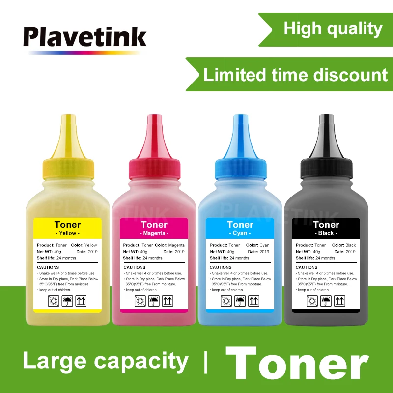 Plavetink 4 Color Toner Powder CLT-404s CLT-k404s For Samsung Xpress C430w C480w C430 SL-C430w C480fw Laser Printer