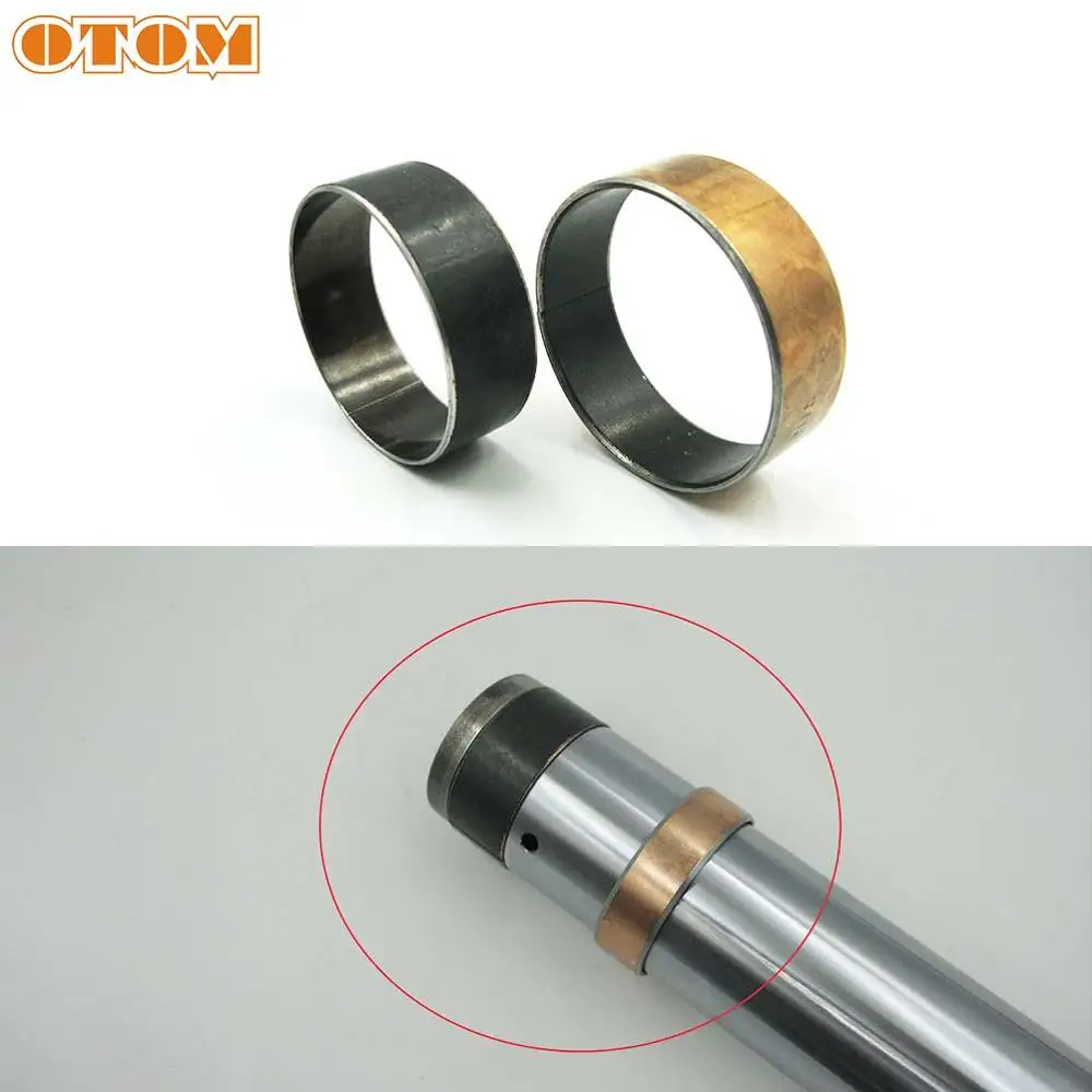 OTOM Motorcycle 41mm Front Fork Bushings External Guide Rails Shock Absorption Maintenance Parts For Yamaha BMW KTM Honda Suzuki