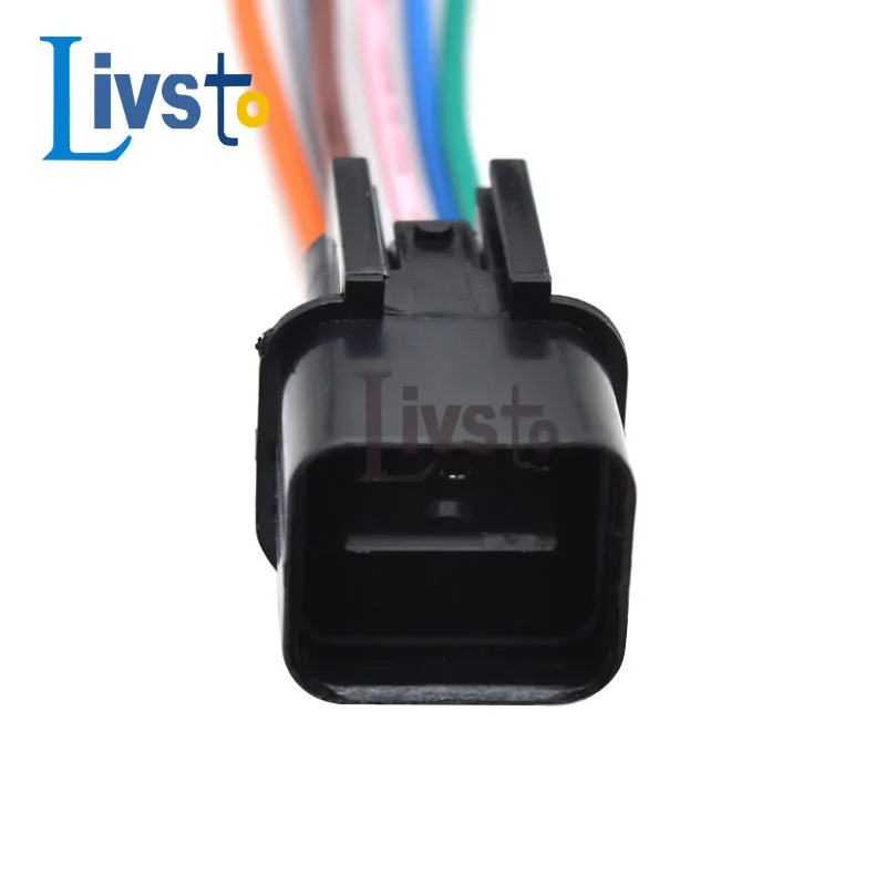 1 Set 6 Pin 090 Oxygen Sensor Waterproof Auto Wire Harness Connector Headlamp Fog Lamp Plug PB621-06020 For HYUNDAI KIA