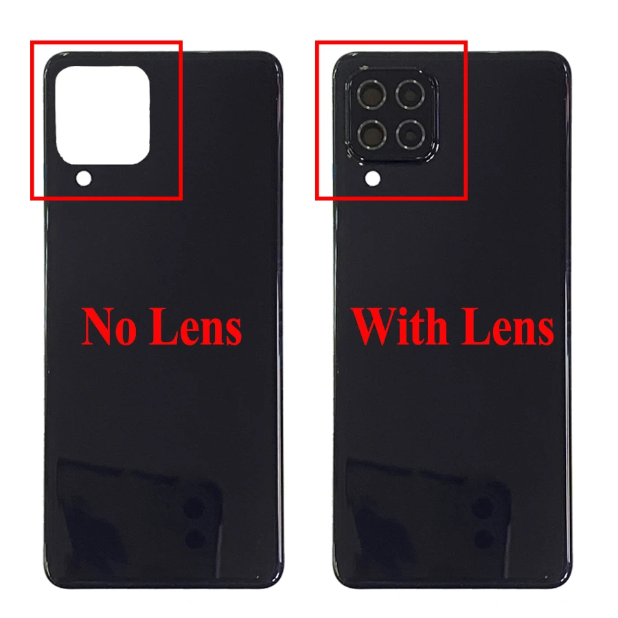 For Samsung Galaxy A22 4G Back Battery Cover Door Rear Housing Replacement Parts For Samsung A22 Battery Cover With Lens