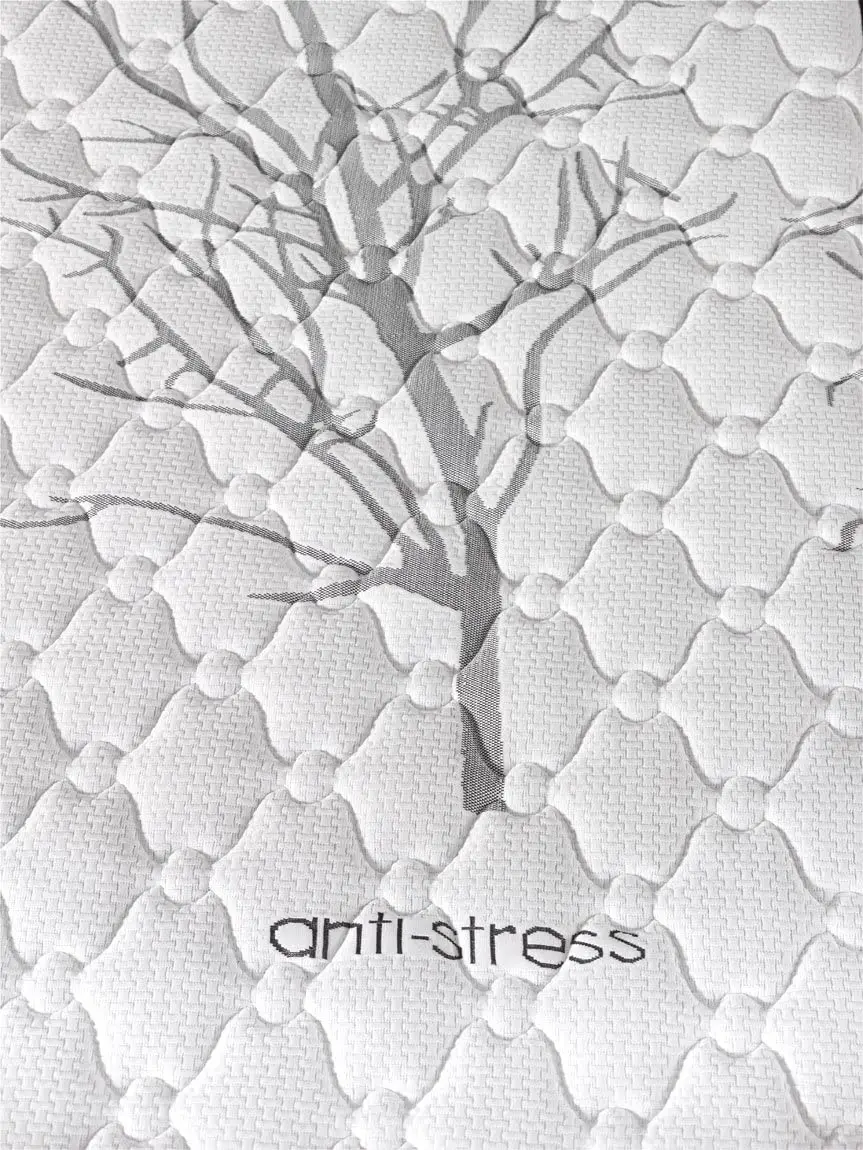 SIMPUR LOW COST, COLCHÓN Anti Stress Therapy Carbon, Todas las Medidas, Altura 19 cm, Fibras Naturales, Tejido 3D con Sistema Airfresh, Espuma