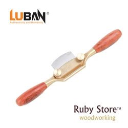 Qiangsheng Luban Bronze Flat Spokeshave - Fine Woodworking