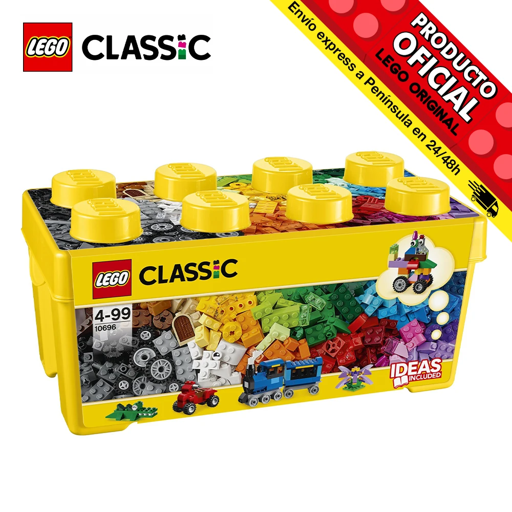 Lego Medium Creative Brick Box, 10696, toys, boys, girls, blocks, pieces, original, shop, official license, new, bricks, gift, man, woman, adult