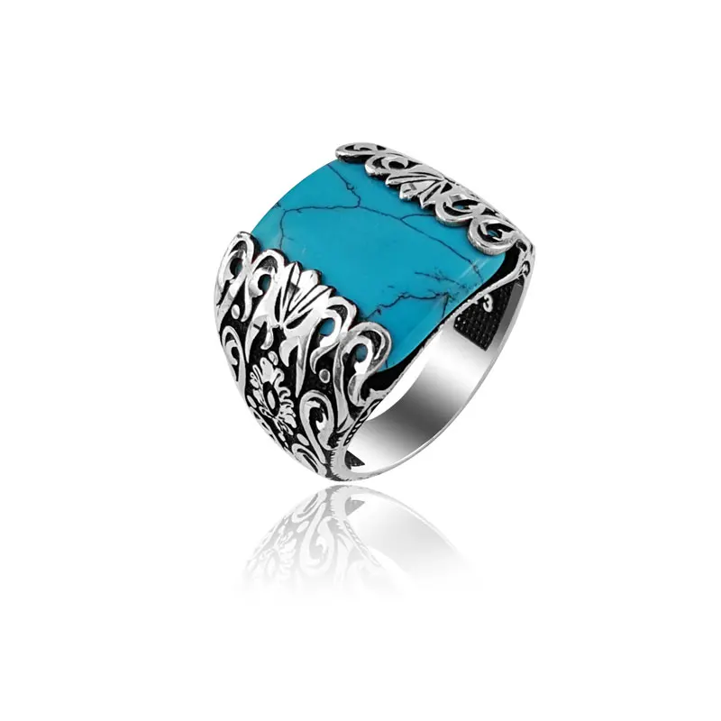 925 Silver Classic Daily Ottoman Caliph Ring