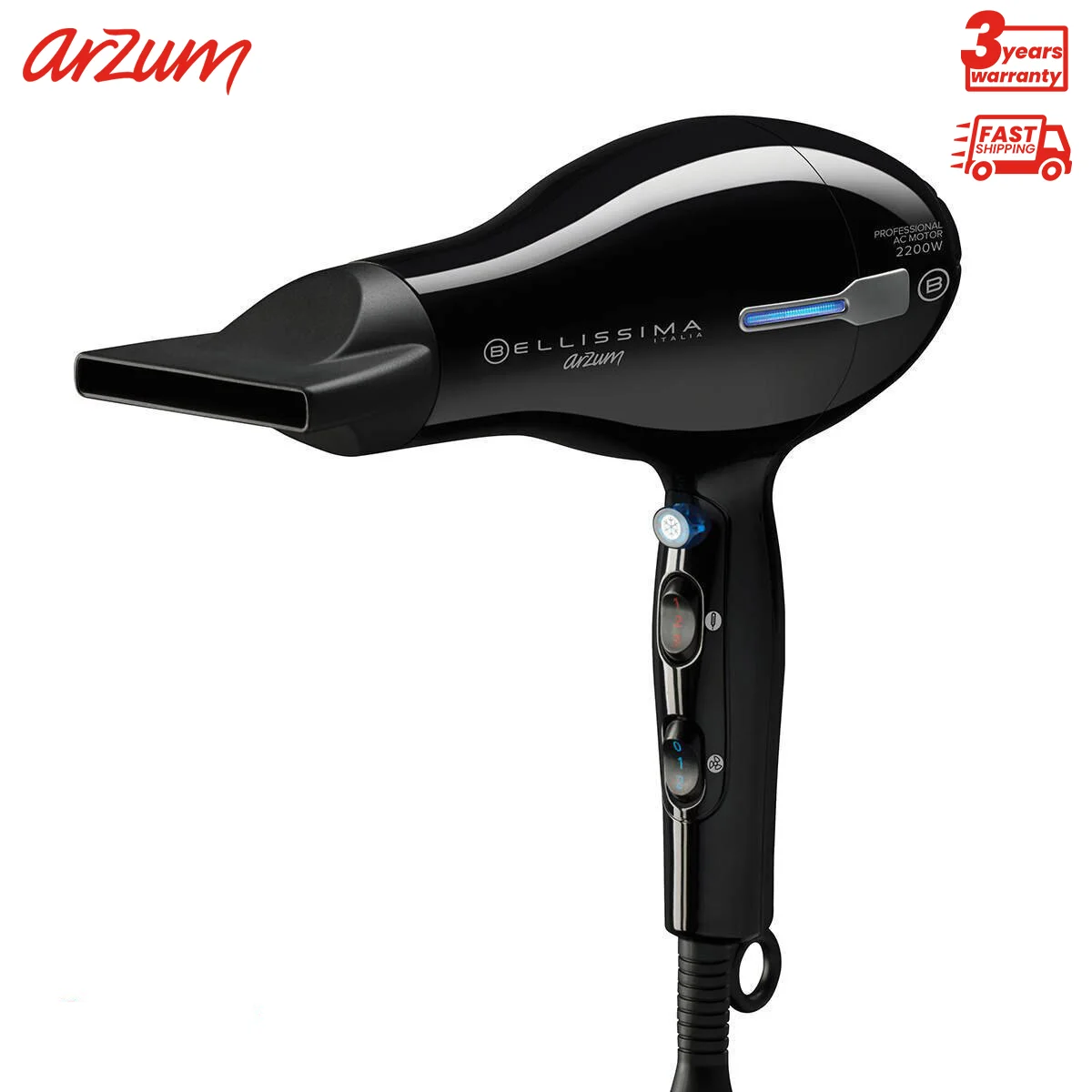 Arzum Bellissima Professional Hair Dryer Electric Blow Dryer Professional Hairdressing Tools Hair Styling