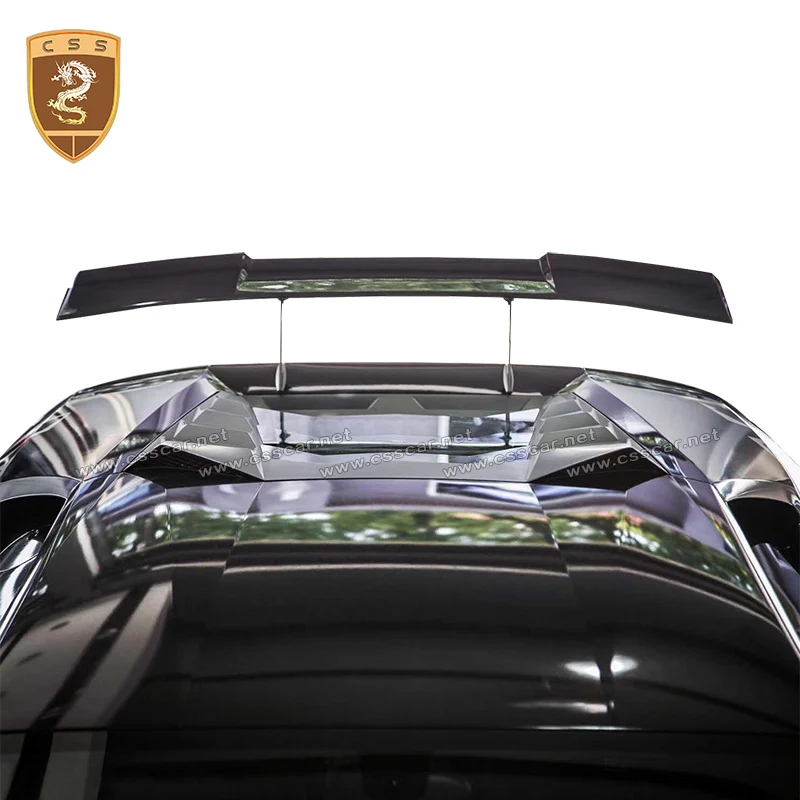 For Lamborghini Huracan LP580 LP610 LP640 Upgrade MSY Style Carbon Fiber Rear Hood Bonnet Cover With Glass Carbon Fiber BodyKit