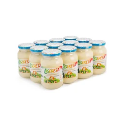 Бытовой майонез LIGERESA, 12 шт. в упаковке по jars-225ML штук, салаты, мясо, рыба, соусы