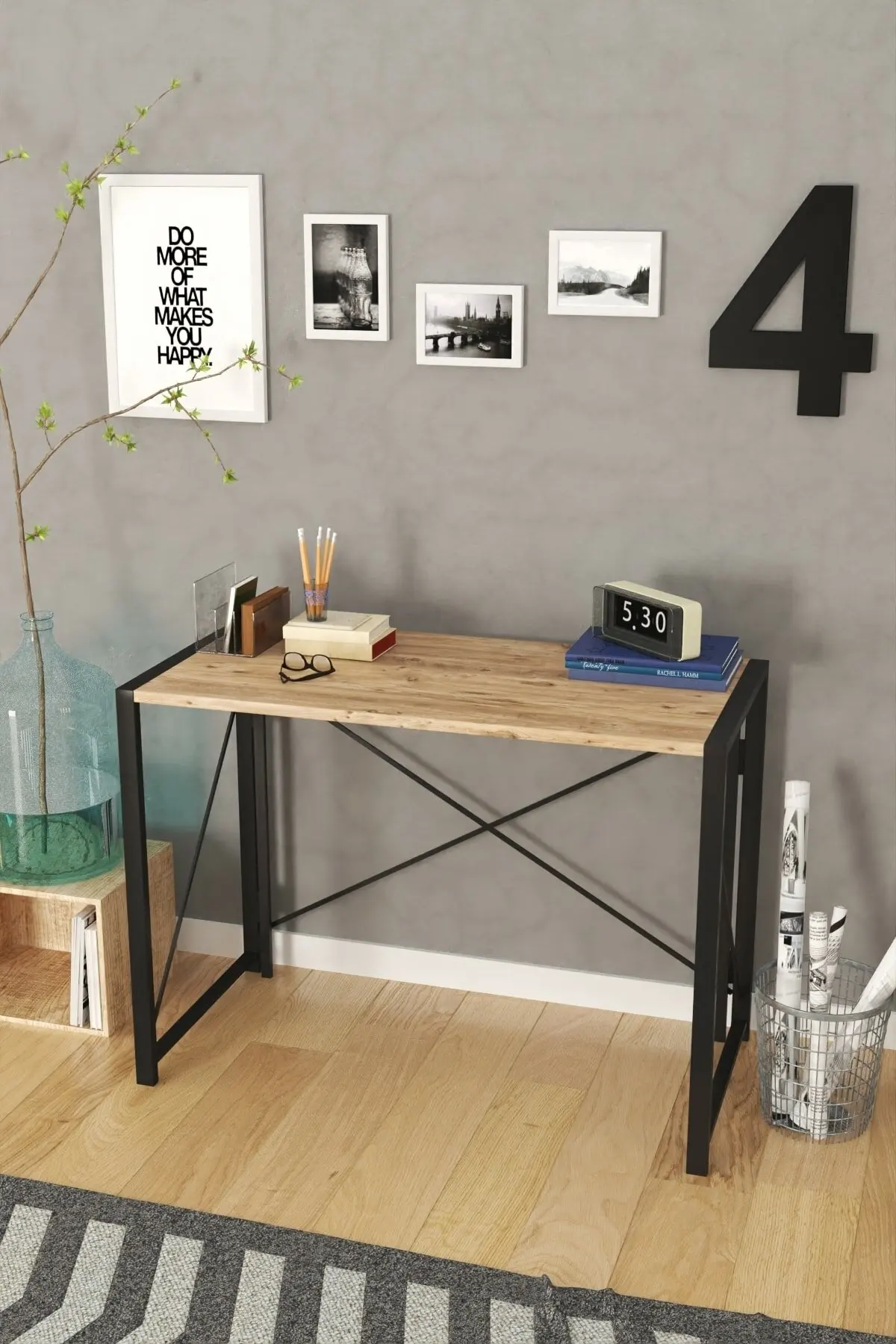 Work Foldable Study Computer Drawing Desk Private Room Young Organizer Practical Quick 2021 Fashion Luxury Stylist