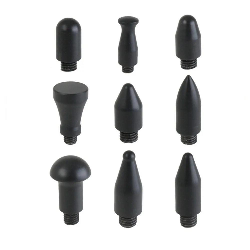 PDR Tools, 9 Pieces, Changeable Head , Fiber Plated,  Steel M8 Screw Tip, Plastic Pull Bar Heads, Quality Material ProCraft