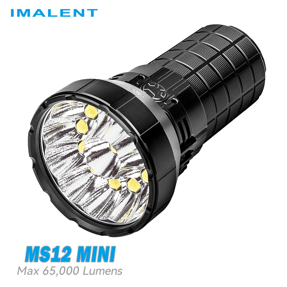 IMALENT MS12 MINI Powerful Flashlight 65000 Lumens CREE XHP70.2 LEDs Light Rechargeable Super Bright Torch for Hunting Searching