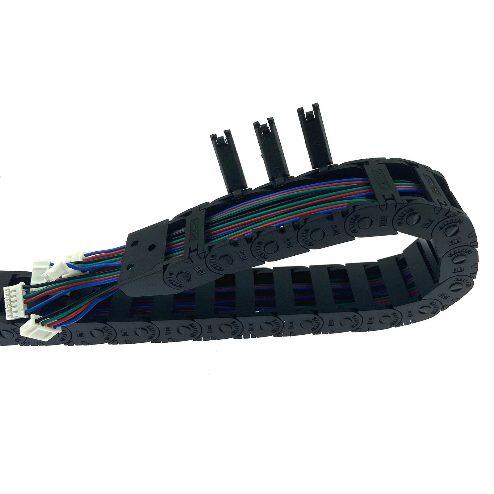 Singasong Open Drag Chain Bridge Type 10x11 10x15 L1m Cable Carrier with Ends for CNC 3D Printer CNC Laser Engraving Machine