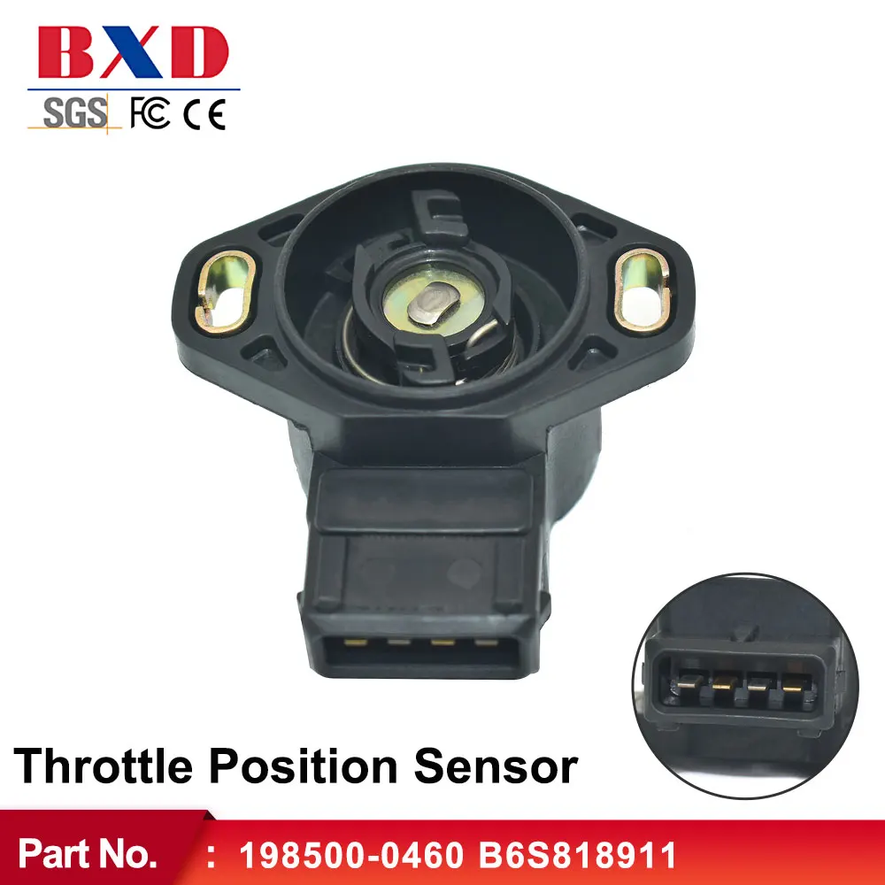 

Датчик положения дроссельной заслонки TPS 198500 -0460 B6S 818911 TH169 Для KIA Сефия, SUZUKI Reno, FORD Escort, MERCURY Tracer, MAZDA, TOYOTA