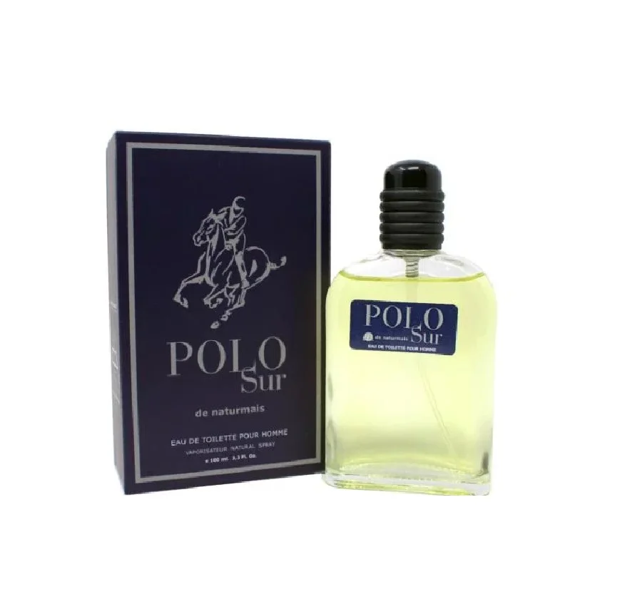 Naturmais Perfume para hombre POLO SUR MAN 100ml con vaporizador / Perfume Fragancia Agua EAU DE TOILETTE