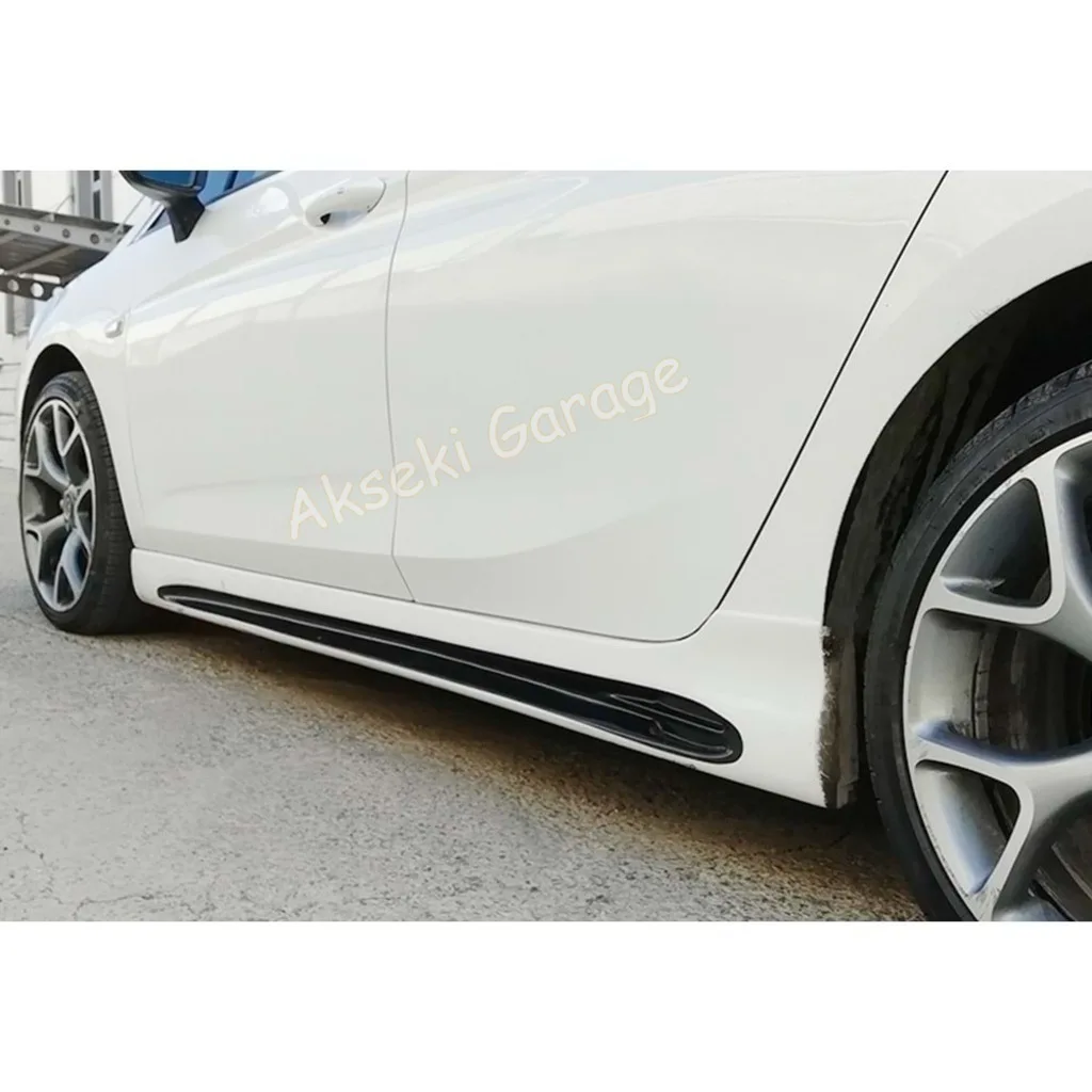 

For Opel Astra K Side Skirt Threshold 2016-2021-Auto Accessory Sill Trim Car Styling Auto Universal Spoiler Mud Flaps Lip Sport