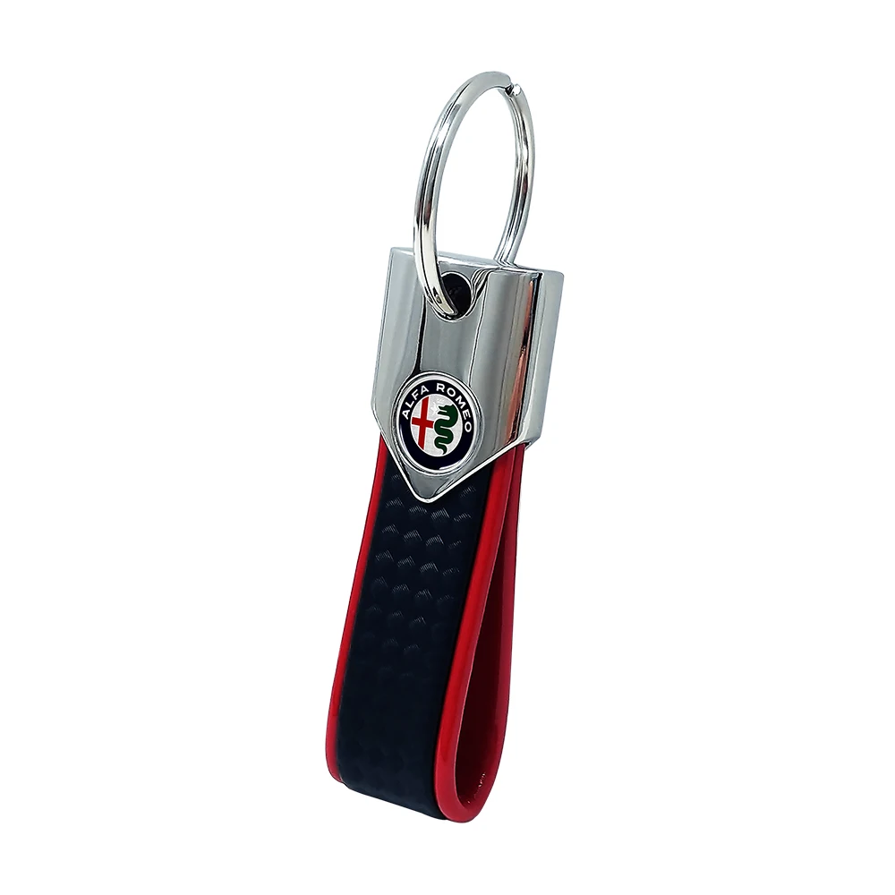 Keychain Elite Alfisti with Alfa Romeo Logo Colors