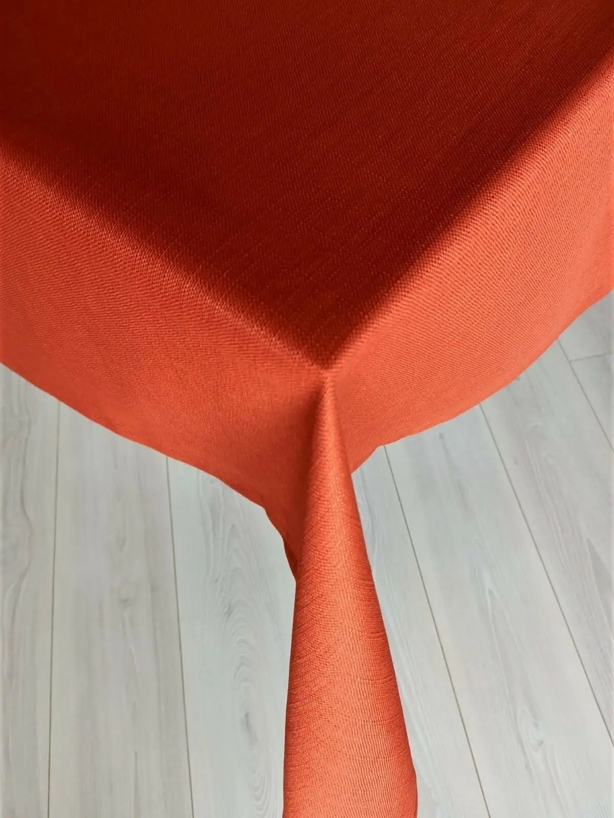 Linen Look Stain Resistant Tile Table Cloth truva kiremit Wedding, Party,Sofa Cover Turkish Cotton For Rectangle Table